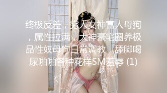 终极反差，穷人女神富人母狗，属性拉满，大神豪宅圈养极品性奴母狗日常调教，舔脚喝尿啪啪各种花样SM羞辱 (1)