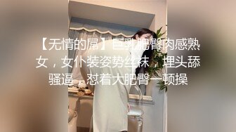 【无情的屌】巨乳肥臀肉感熟女，女仆装姿势丝袜，埋头舔骚逼，怼着大肥臀一顿操