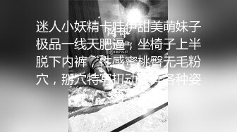 迷人小妖精卡哇伊甜美萌妹子极品一线天肥逼，坐椅子上半脱下内裤，性感蜜桃臀无毛粉穴，掰穴特写扭动摆弄各种姿势