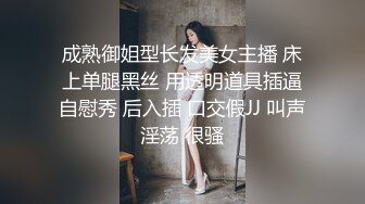 成熟御姐型长发美女主播 床上单腿黑丝 用透明道具插逼自慰秀 后入插 口交假JJ 叫声淫荡 很骚