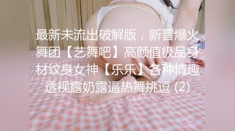 最新未流出破解版，新晋爆火舞团【艺舞吧】高颜值极品身材纹身女神【乐乐】各种情趣透视露奶露逼热舞挑逗 (2)