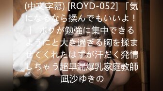 (中文字幕) [ROYD-052] 「気になるなら揉んでもいいよ！」 ボクが勉強に集中できるようにと大き過ぎる胸を揉ませてくれたはずが汗だく発情しちゃう超早漏爆乳家庭教師 凪沙ゆきの