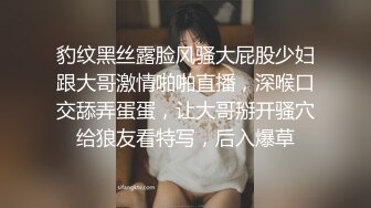 豹纹黑丝露脸风骚大屁股少妇跟大哥激情啪啪直播，深喉口交舔弄蛋蛋，让大哥掰开骚穴给狼友看特写，后入爆草