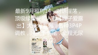 最新9月福利14，对话淫荡，顶级绿帽反差人妻【嫂子爱露出】大杂烩系列，各种3P4P调教，从头干到尾，全程无尿点 (2)