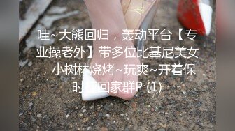 哇~大熊回归，轰动平台【专业操老外】带多位比基尼美女，小树林烧烤~玩爽~开着保时捷回家群P (1)