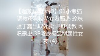 【超顶绿帽大神】91小懒猫 调教母狗校花女友甄选 珍珠骚丁露出取外卖 开肛调教 网吧露出 3P激战极品M属性女友 (4)